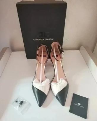 Elisabetta Franchi scarpe donna vera pelle