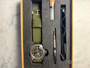 Maharishi X WMT 1950 Royal Marine Watch - Full set