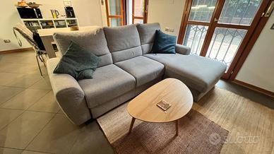 Divano letto con chaise longue