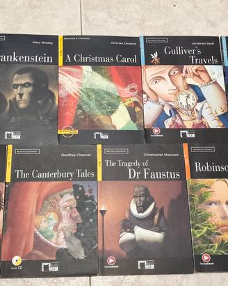Vari libri Black cat in inglese