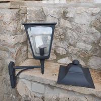 N°3 Lampioni da esterno nuovi mai usati.