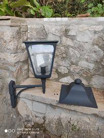 N°3 Lampioni da esterno nuovi mai usati.