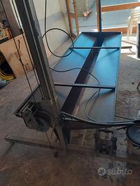 vasca per impregnazione infissi 