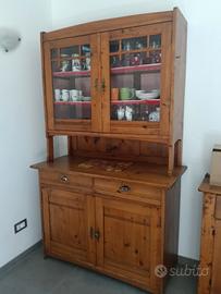 vetrina in legno