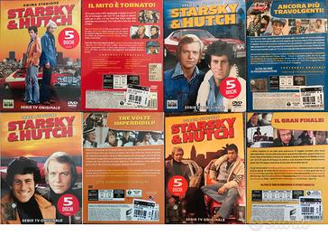 Quattro cofanetti Starsky e Hutch serie completa