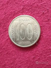 moneta da 100 dinari