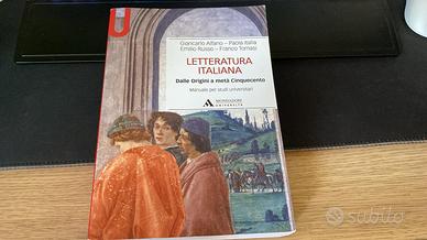 Letteratura Italiana – Dalle origini a metà Cinque
