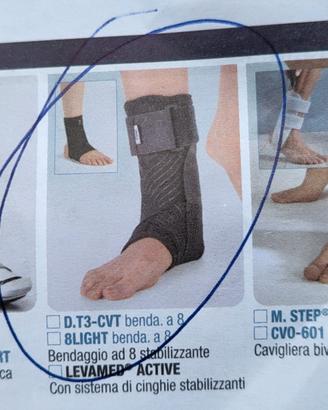 Tutore bendaggio a 8 stabilizzante orthoservice ro