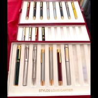Collezione di penne Ferrari e Cartier