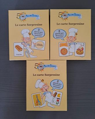le carte sorpresine Mulino Bianco 