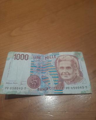 Le vecchie mille lire  