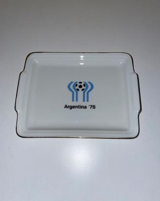 WORLD CUP ARGENTINA '78 VASSOIO PORCELLANA VERBANO