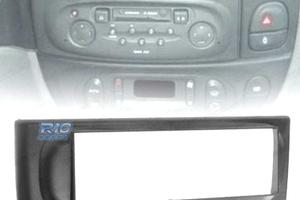 CORNICE NERA RADIO 1-DIN PER RENAULT MEGANE I SCEN