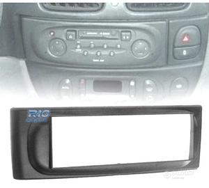 CORNICE NERA RADIO 1-DIN PER RENAULT MEGANE I SCEN