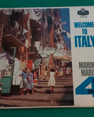 Marino Marini Welcome To Italy LP London USA Raro