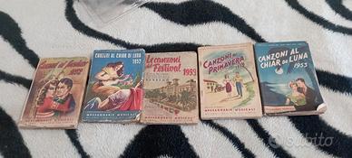 LIBRETTI CANZONIERI