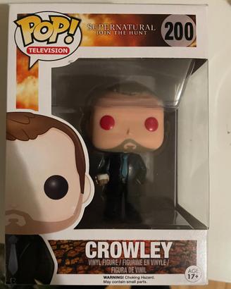 Funko Pop  Supernatural Crowley Red Eyes