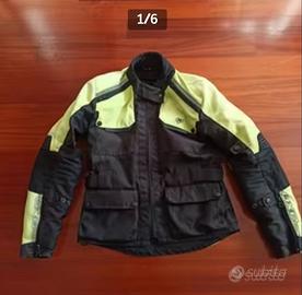 Coppia giubbotto moto Axo