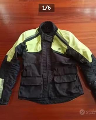 Coppia giubbotto moto Axo