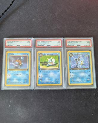 TCG Pokémon TRIO acqua team Rocket 1 Ed eng