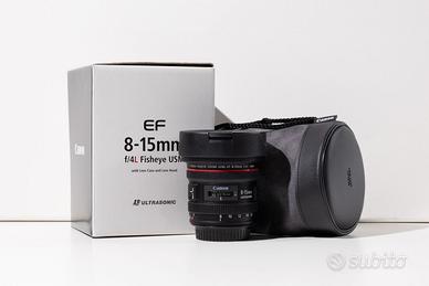 Canon EF 8-15 mm F/4L Fisheye USM