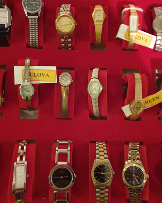 Orologi vintage ' 50 70 vetta bulova gruen gucci
