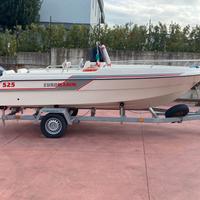 Motoscafo open euromarine 525 40 cv 2 tempi yamaha