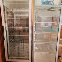 frigo e freezer vetrina