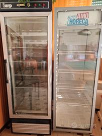 frigo e freezer vetrina