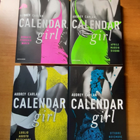 Calendar girl, di Audrey Carlan (4 volumi)