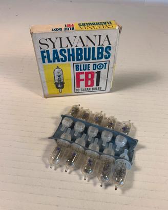 Sylvania FB1 Flashbulbs - Blue Dot - 10pz