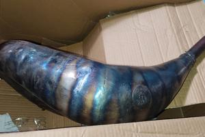 espansione Honda Cr125 00-07, terminalein carbonio