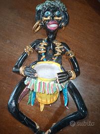 Applique porta lampada vintage da parete