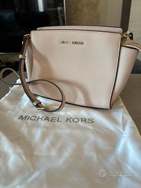 Borsa Michael Kors rosa antico con tracolla