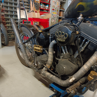 Harley Davidson softail 1340 impianto scarico