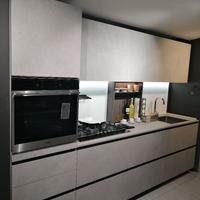 Cucina Snaidero Way cm. 300 finitura grigio pietra