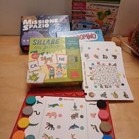 Set giochi educativi Erickson e Lisciani
