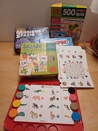 Set giochi educativi Erickson e Lisciani