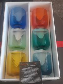 Set 6 bicchieri Venini Vip