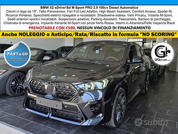 BMW X2 M-Sport PRO Camera Tetto Navi PDC NEW MODEL