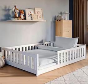 Letto  montessoriano a terra