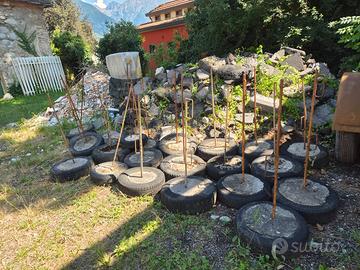 PARAPETTI CON BASE IN CLS ARTIGIANALI