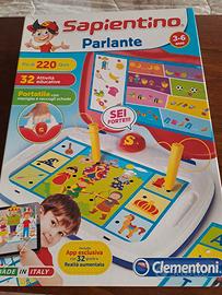Gioco Sapientino parlante con istruzioni e scatola