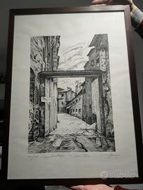 litografia Natalino Arfelli tiratura limitata 