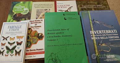 LIQUIDAZIONE  LIBRI RARI ENTOMOLOGIA SCONTO 50%
