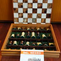 Scacchiera in alabastro 