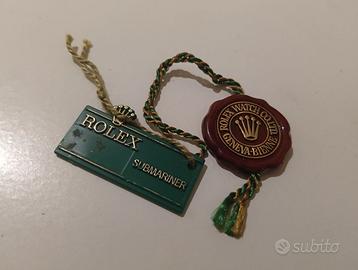 ROLEX SUBMARINER e SEA DWELLER Rara Coppia tags