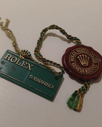 ROLEX SUBMARINER e SEA DWELLER Rara Coppia tags