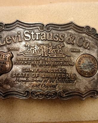 fibbia originale vintage Levi Strauss 