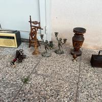 Affascinante lotto di oggetti antichi